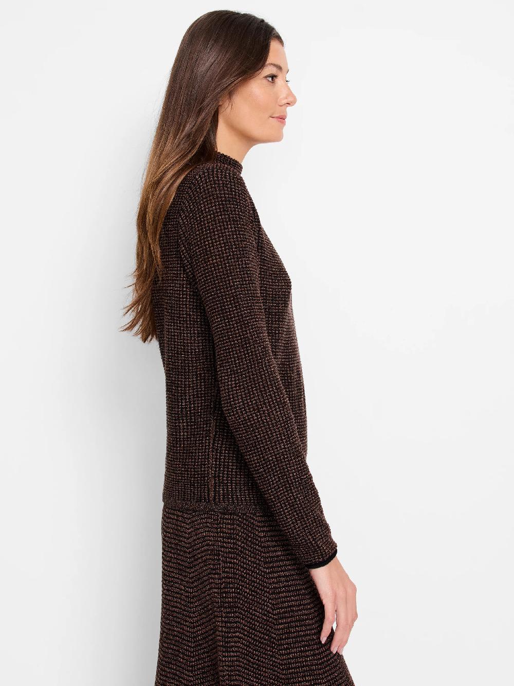 Nic Zoe Pixel Knit Sweater