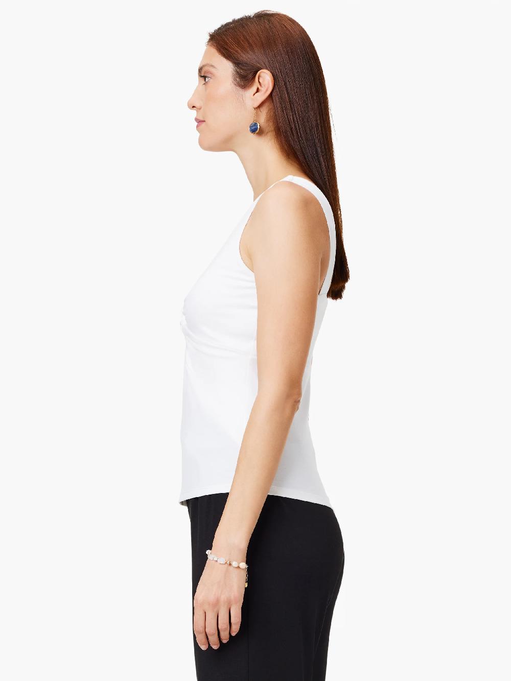 Nic Zoe Polished Jersey Twist Tank