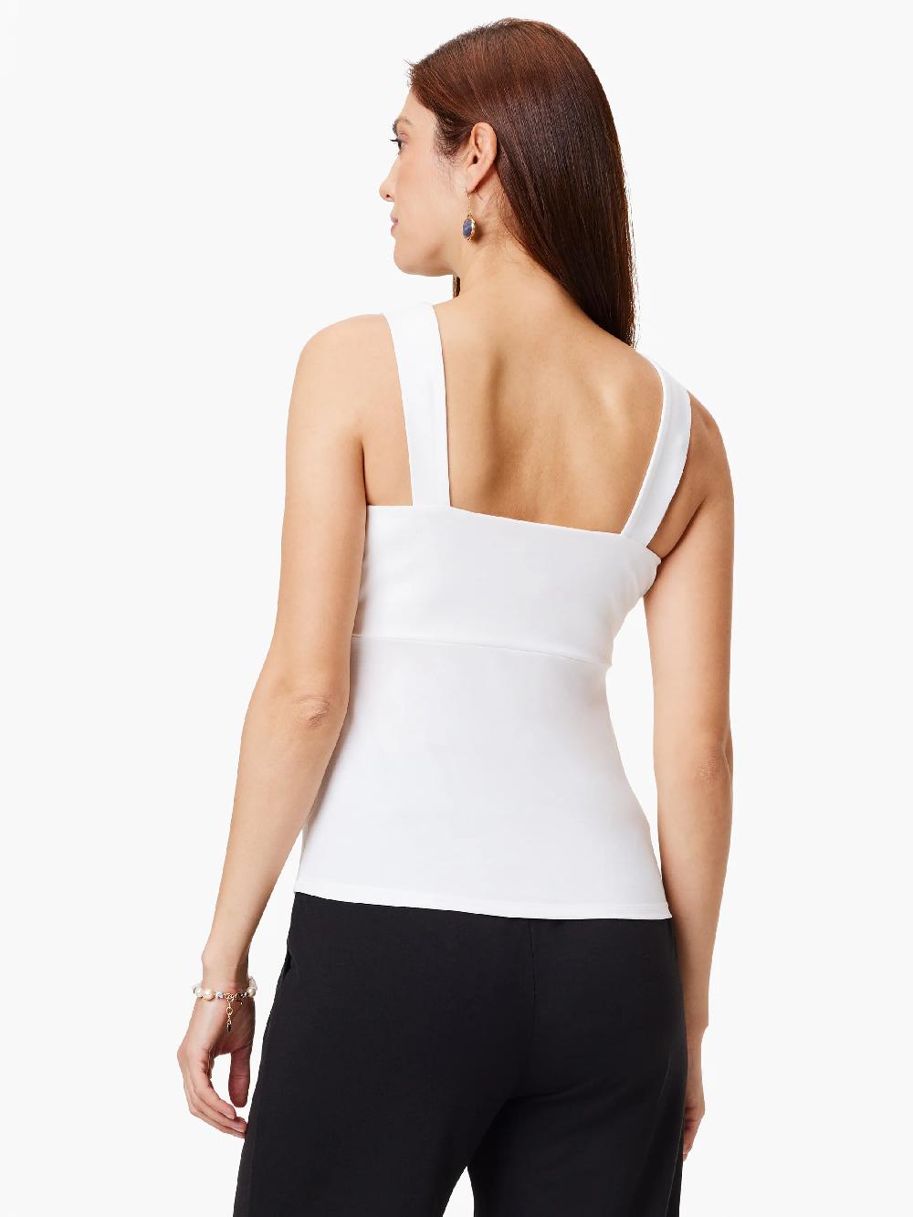 Nic Zoe Polished Jersey Twist Tank