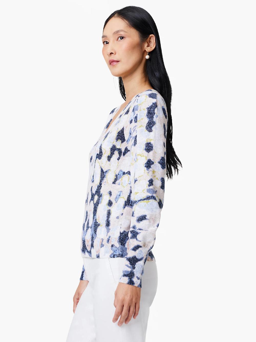 Nic Zoe Rolling Clouds Sweater