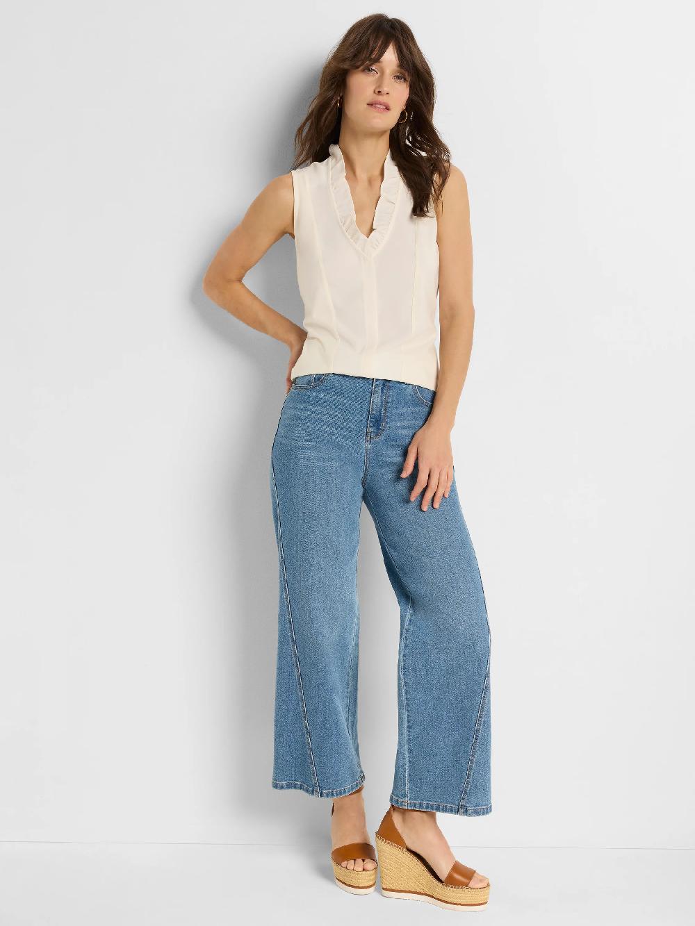 Nic Zoe Ruffled Around Tank