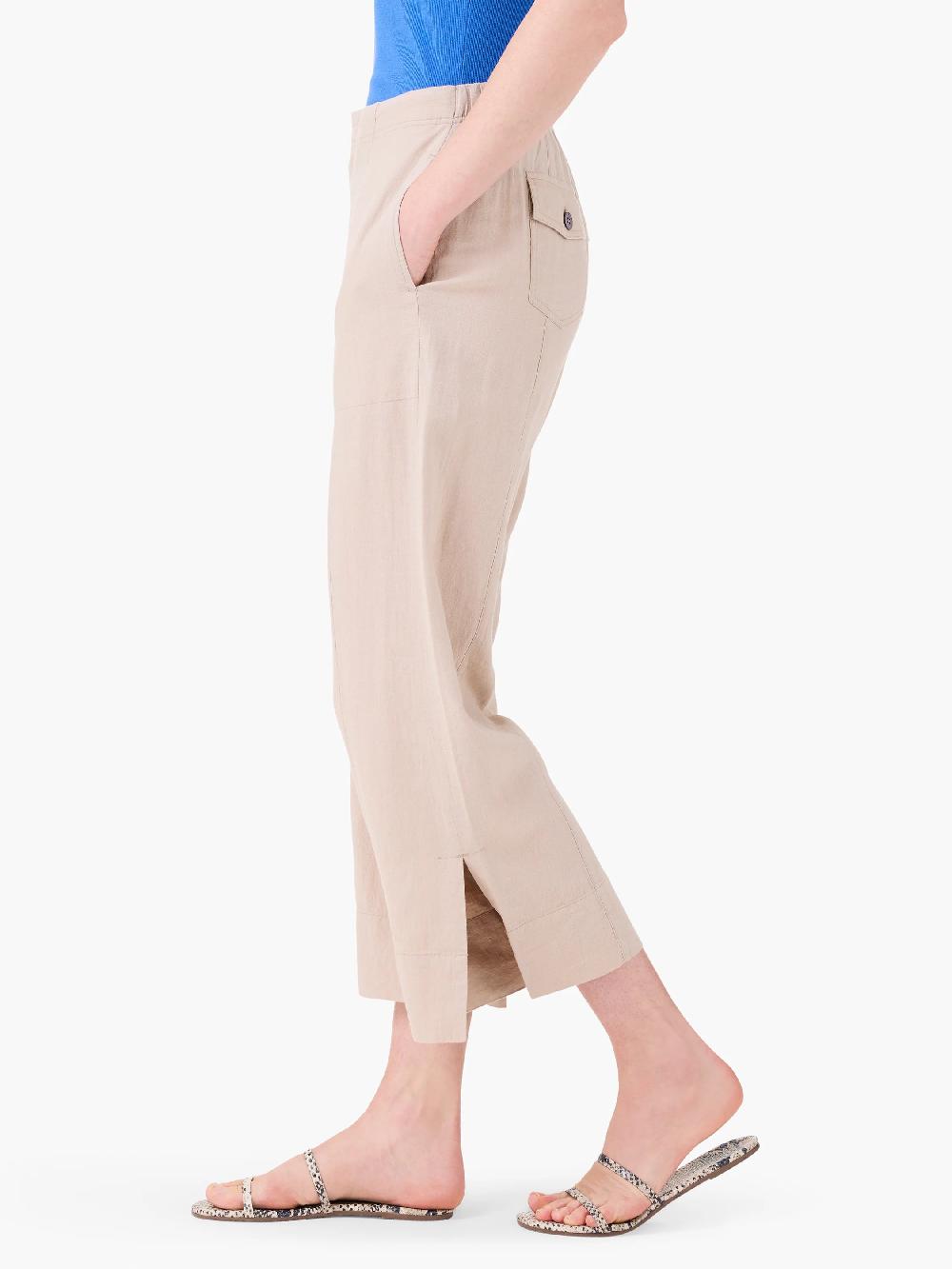 Nic Zoe Rumba Park Wide-Leg Crop Pant