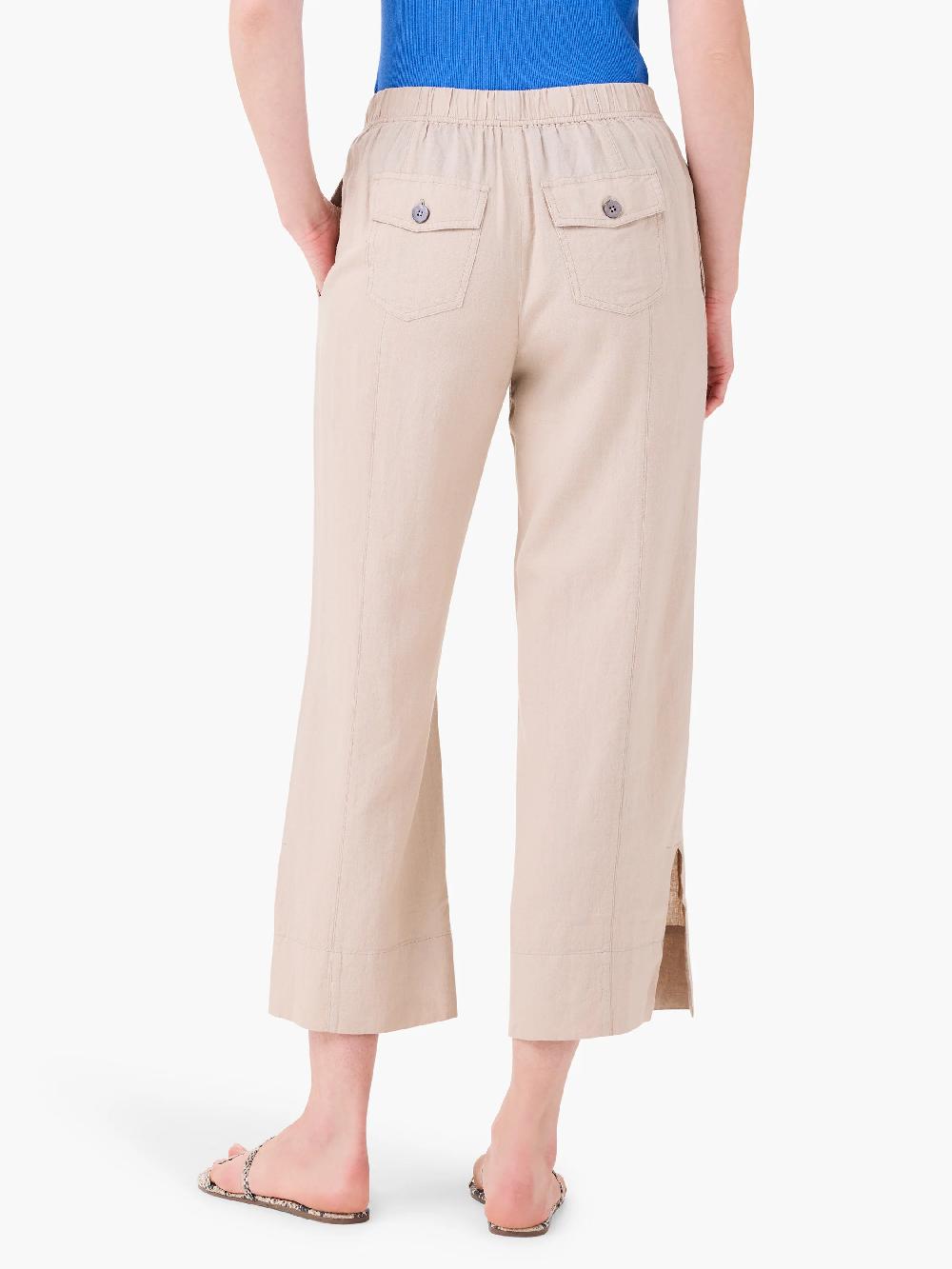 Nic Zoe Rumba Park Wide-Leg Crop Pant