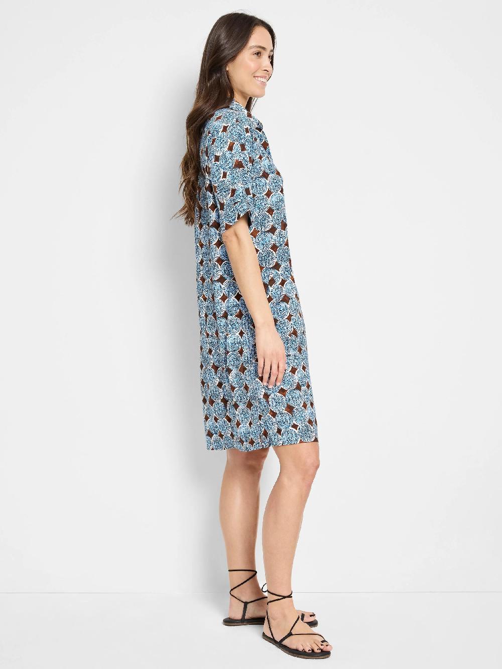 Nic Zoe Sand Dollar Devon Dress