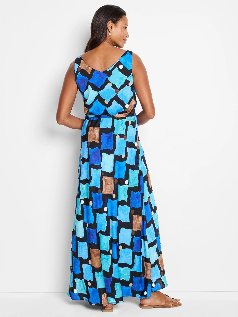 Nic Zoe Sea Glass Bianca Dress