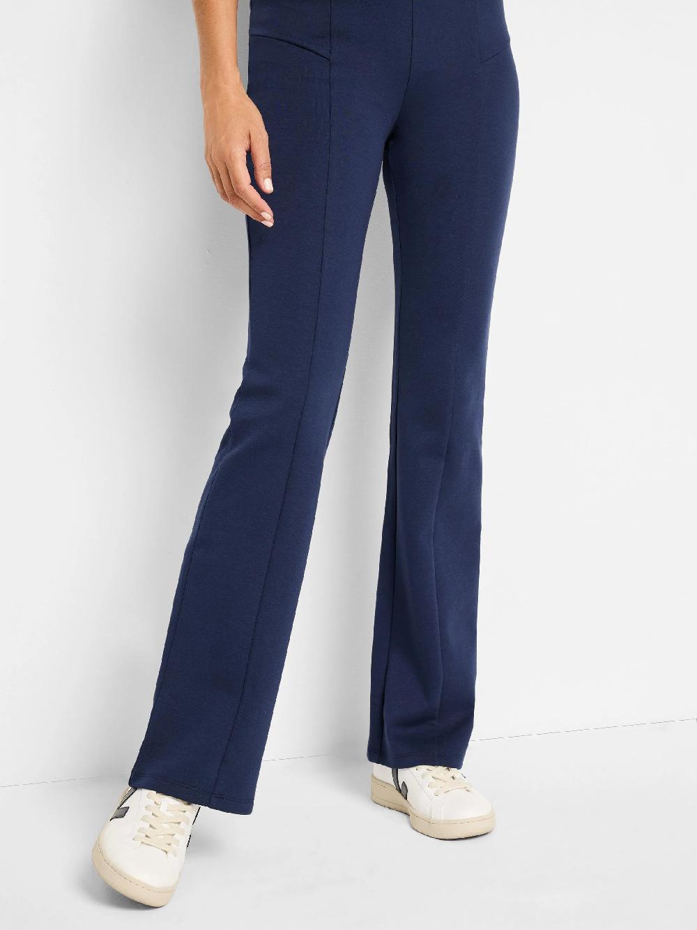 Nic Zoe Seamed Scuba Bootcut Pant