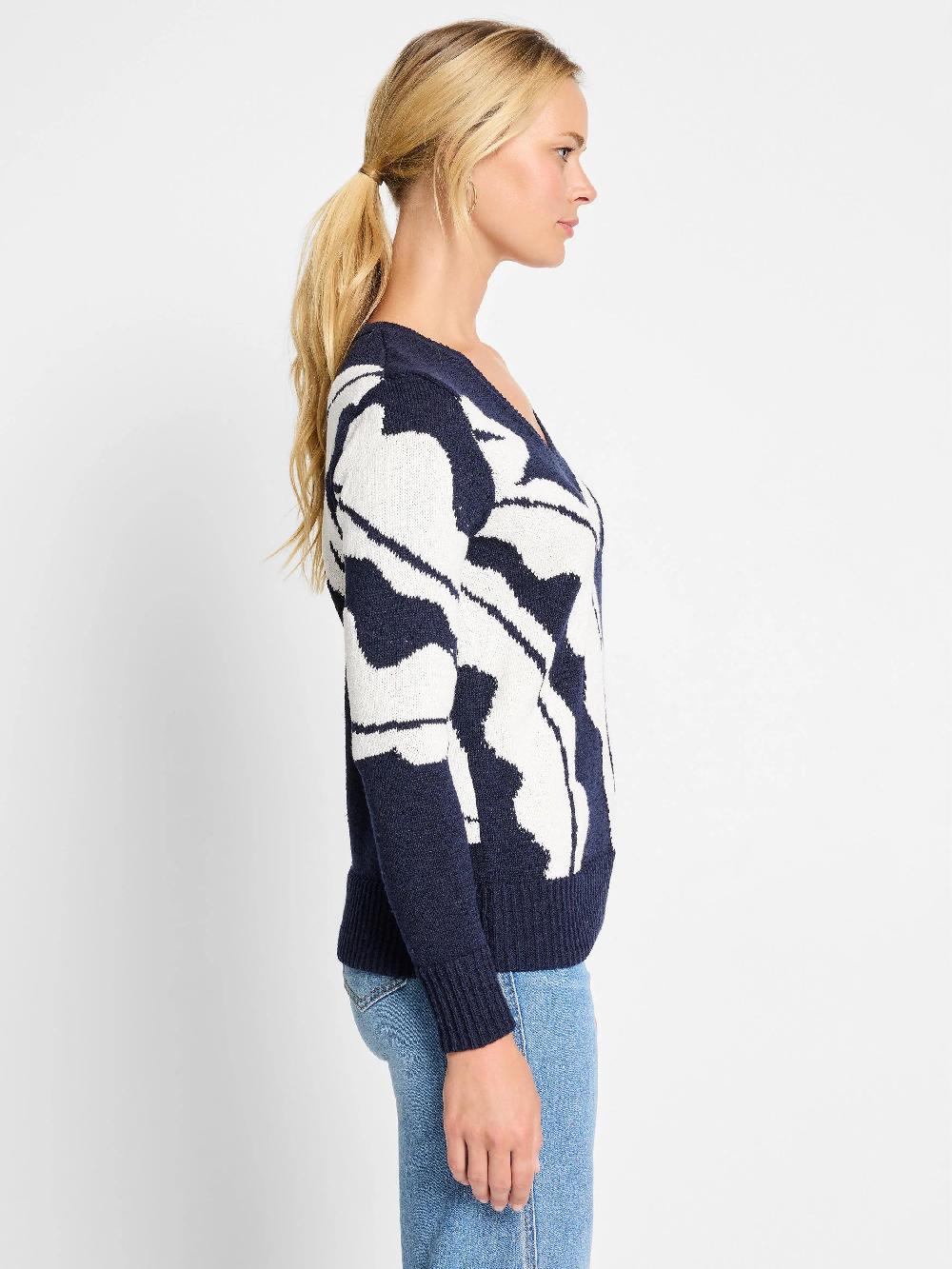 Nic Zoe Shadow Reef Sweater