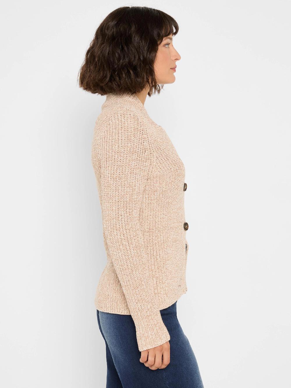 Nic Zoe Shaker Knit Cardy Jacket