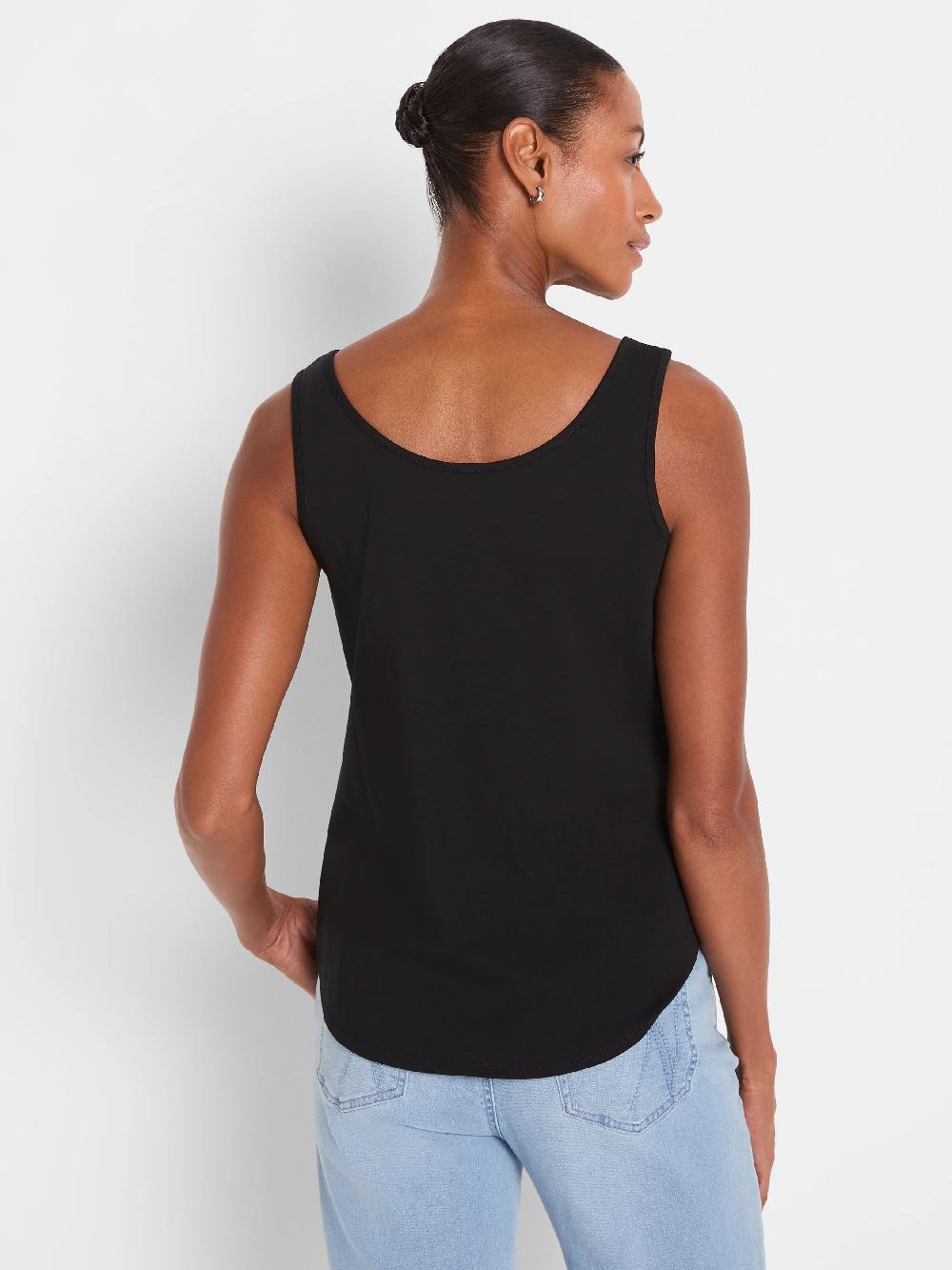 Nic Zoe Shirt Tail Perfect Tank