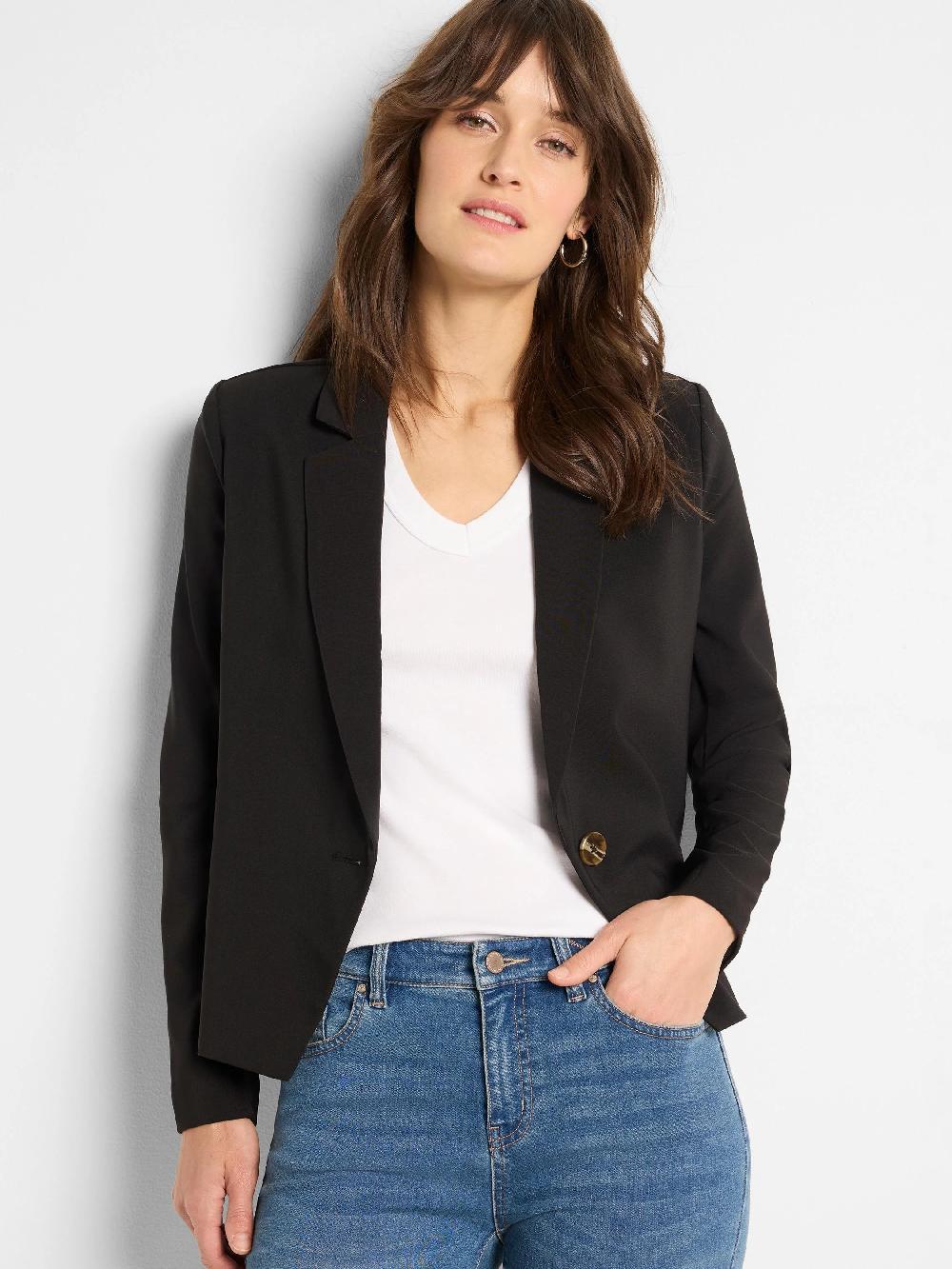 nic zoe Sleek Stretch Anywhere Blazer