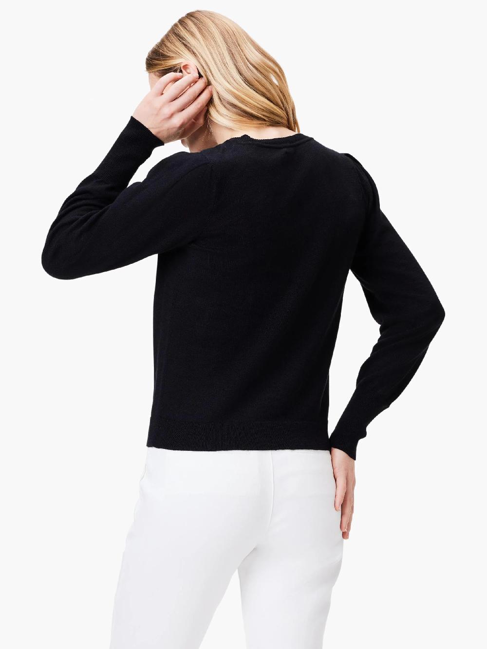 Nic Zoe Slub V-Neck Sweater