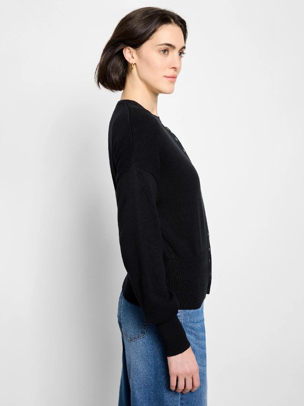 Nic Zoe Snap It Up Pure Cotton Cardigan