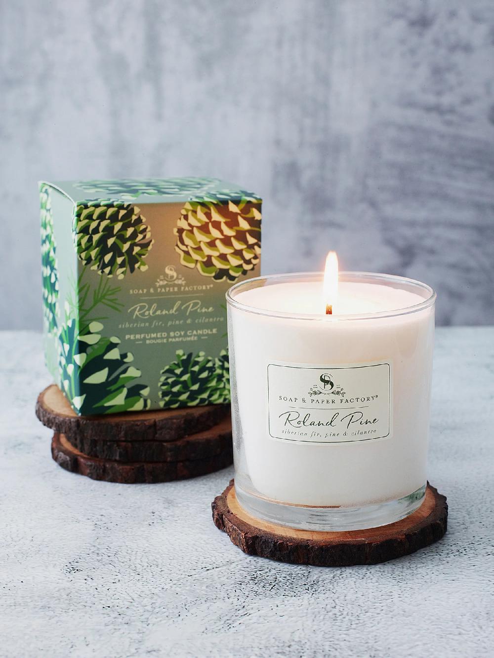 Nic Zoe Sp Factory Roland Pine 9.5 Oz Soy Candle