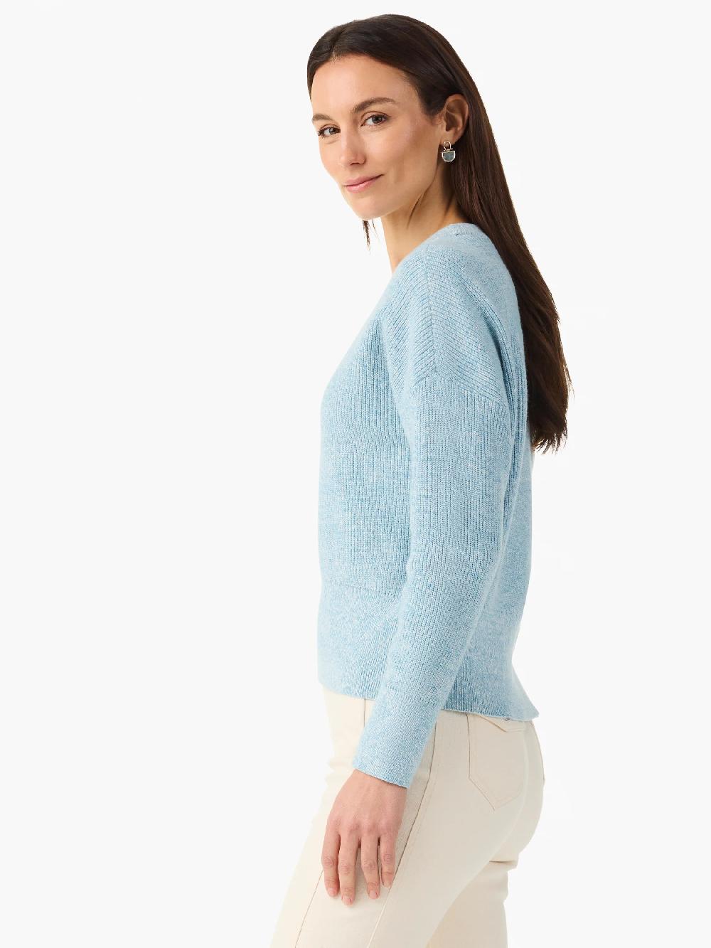 Nic Zoe Stitched Crew Sweater