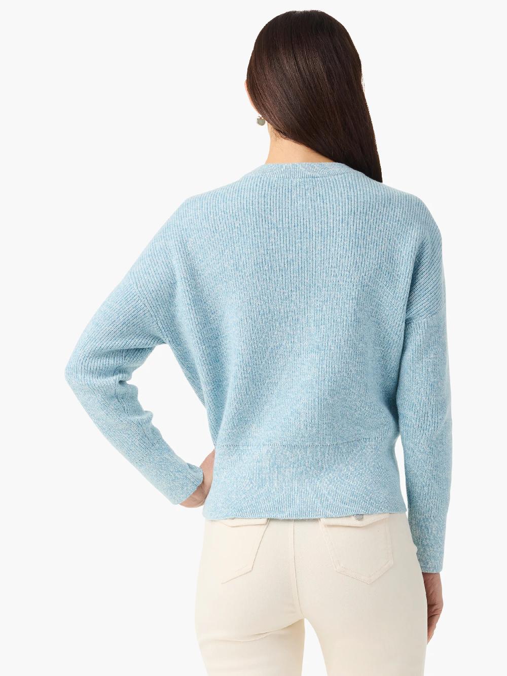 Nic Zoe Stitched Crew Sweater