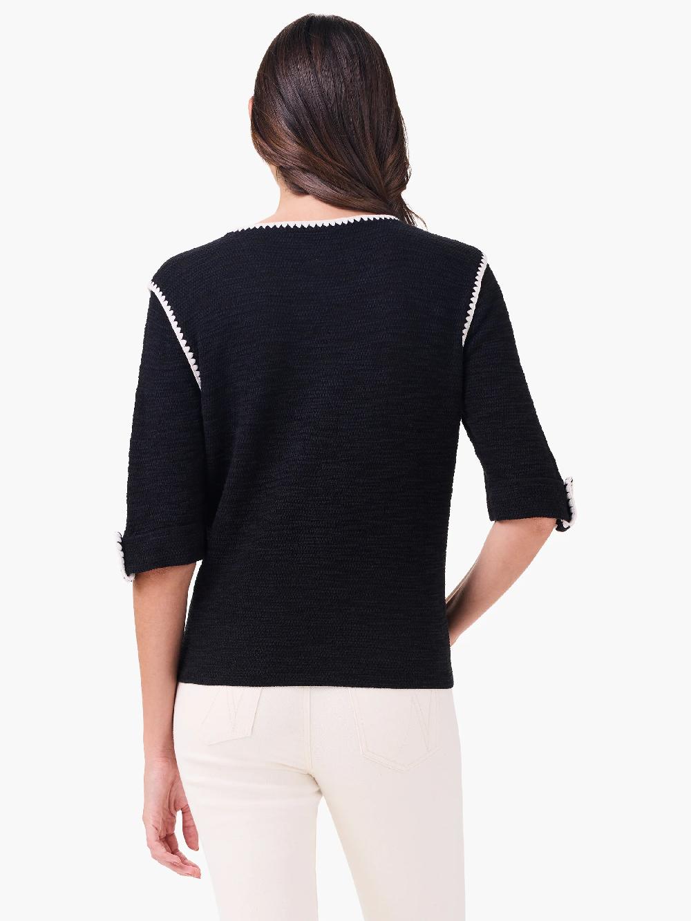 Nic Zoe Stitched Up Sweater