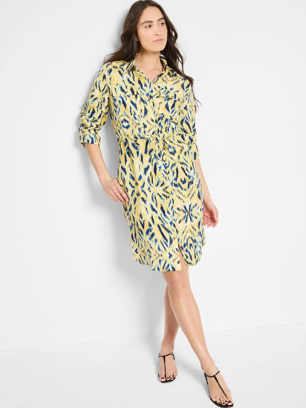 nic zoe Sunny Skies Sydney Shirt Dress