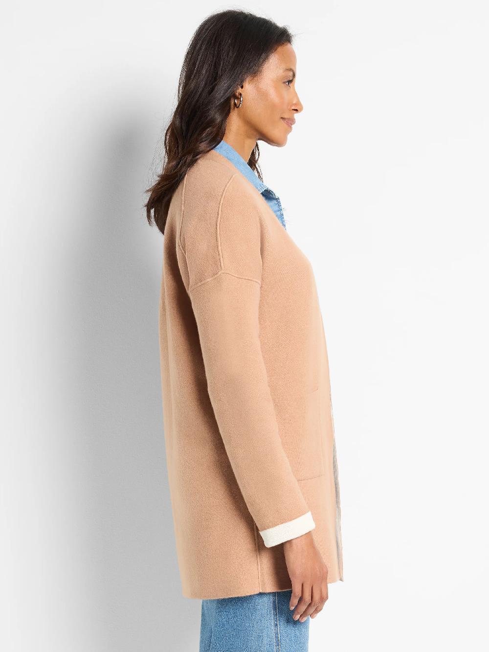 Nic Zoe Sunset Breeze Reversible Knit Jacket