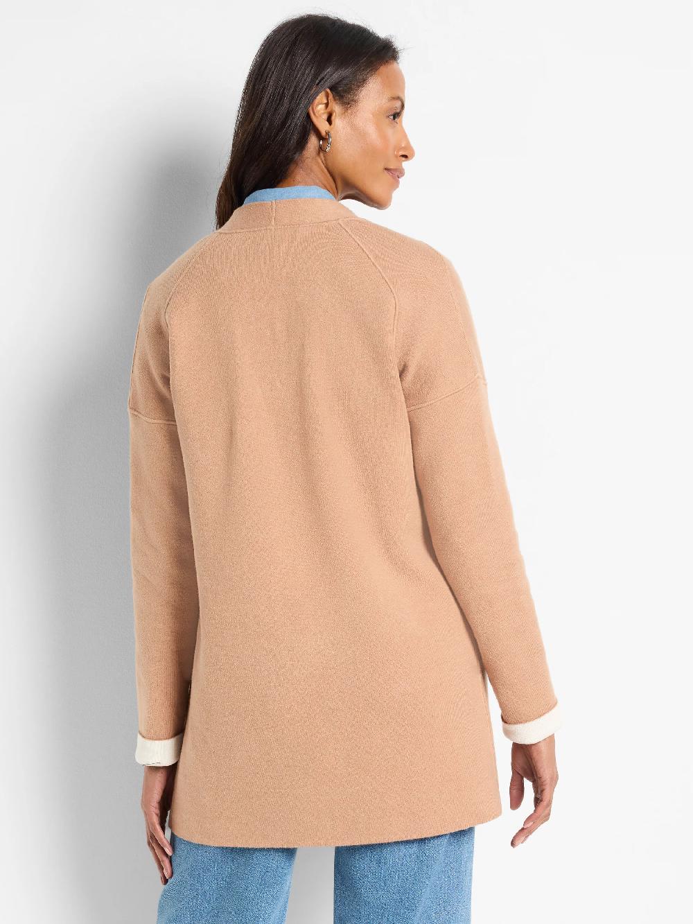 Nic Zoe Sunset Breeze Reversible Knit Jacket