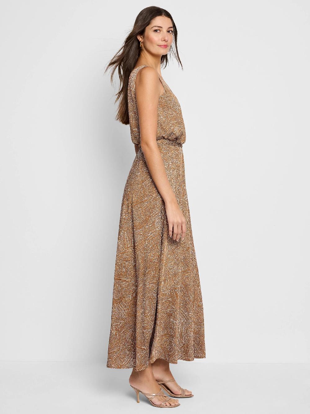 Nic Zoe Swirling Sands Bianca Dress