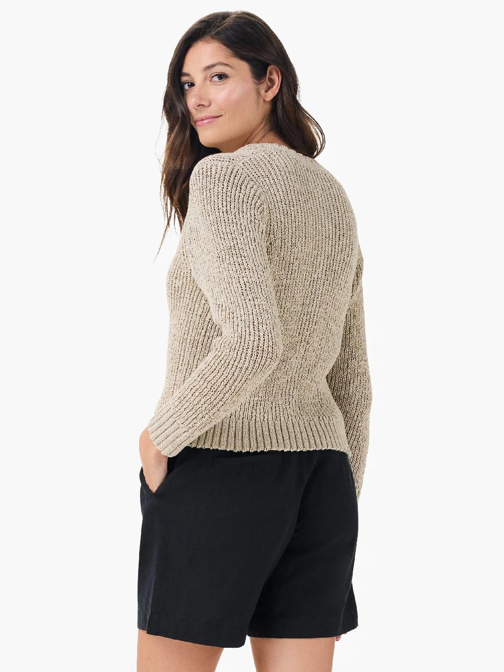 Nic Zoe Tape Yarn Button Cardigan