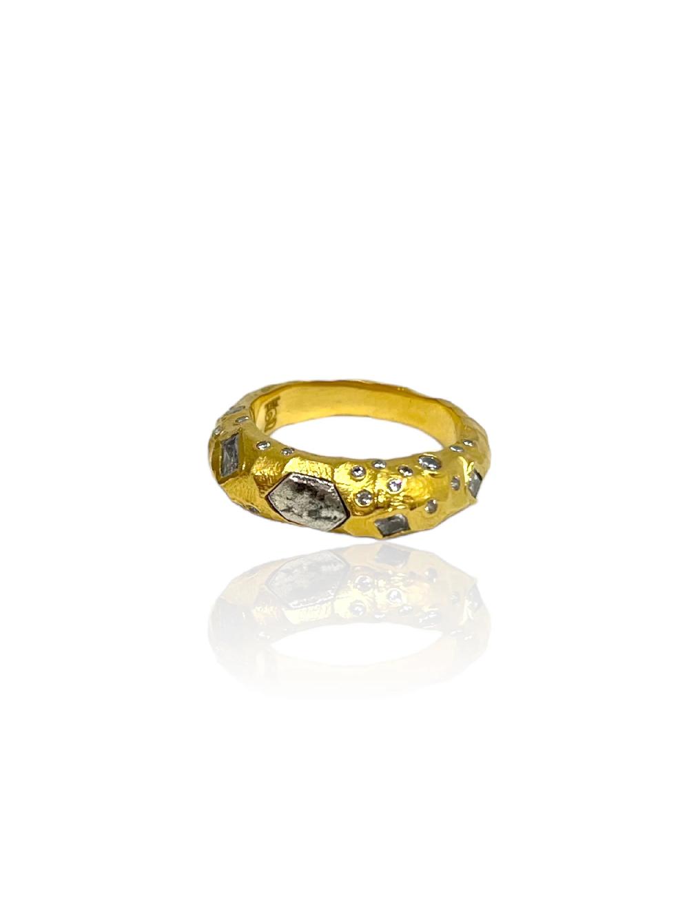 nic zoe Tat2 Designs Gold Vesta Ring