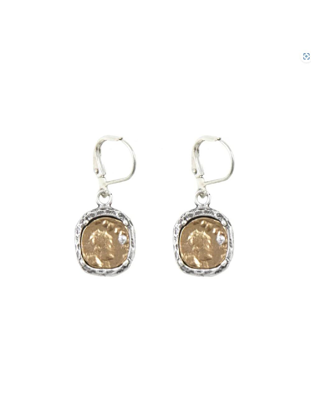 nic zoe Tat2 Designs Vintage Pavia Coin Earrings