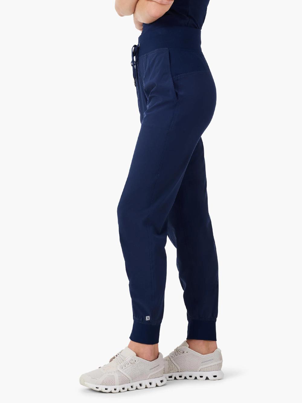 Nic Zoe Tech Stretch Ruched Jogger