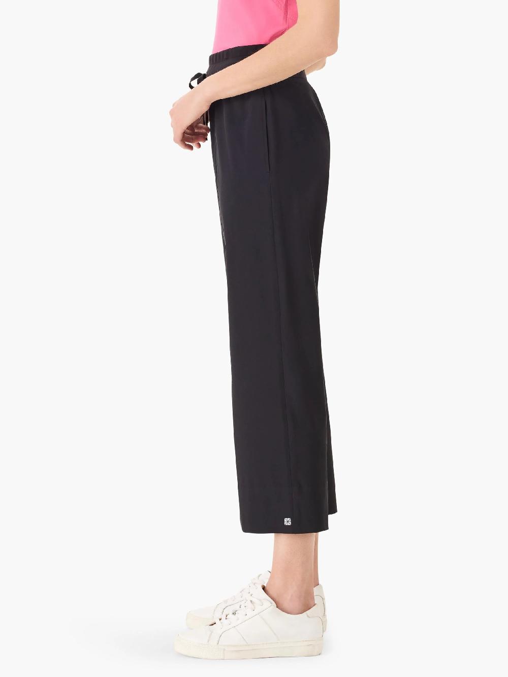 Nic Zoe Tech Stretch Wide Leg Crop Pant