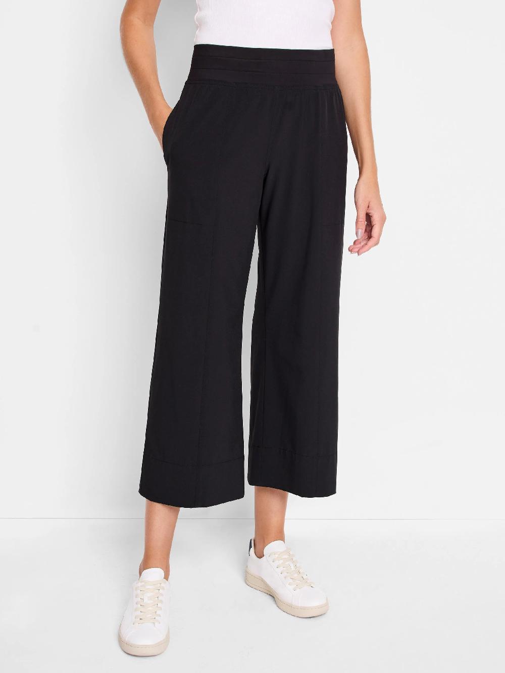 nic zoe Tech Stretch Wide Leg Pant