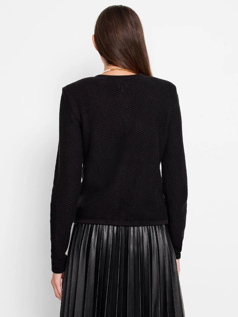 Nic Zoe Textured Sweater Jacket