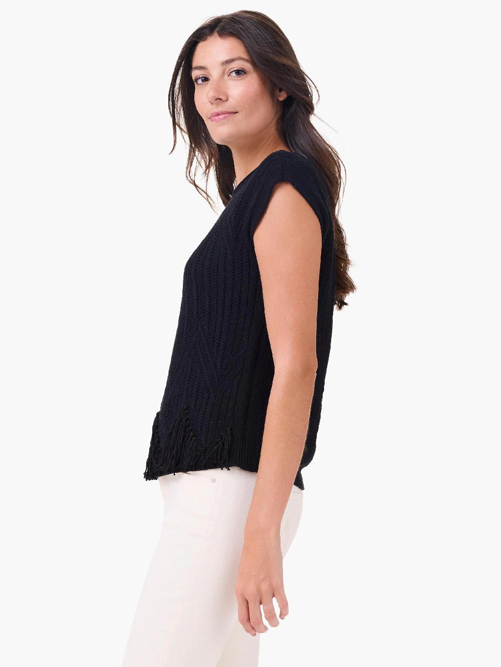 Nic Zoe Textured Swing Sweater