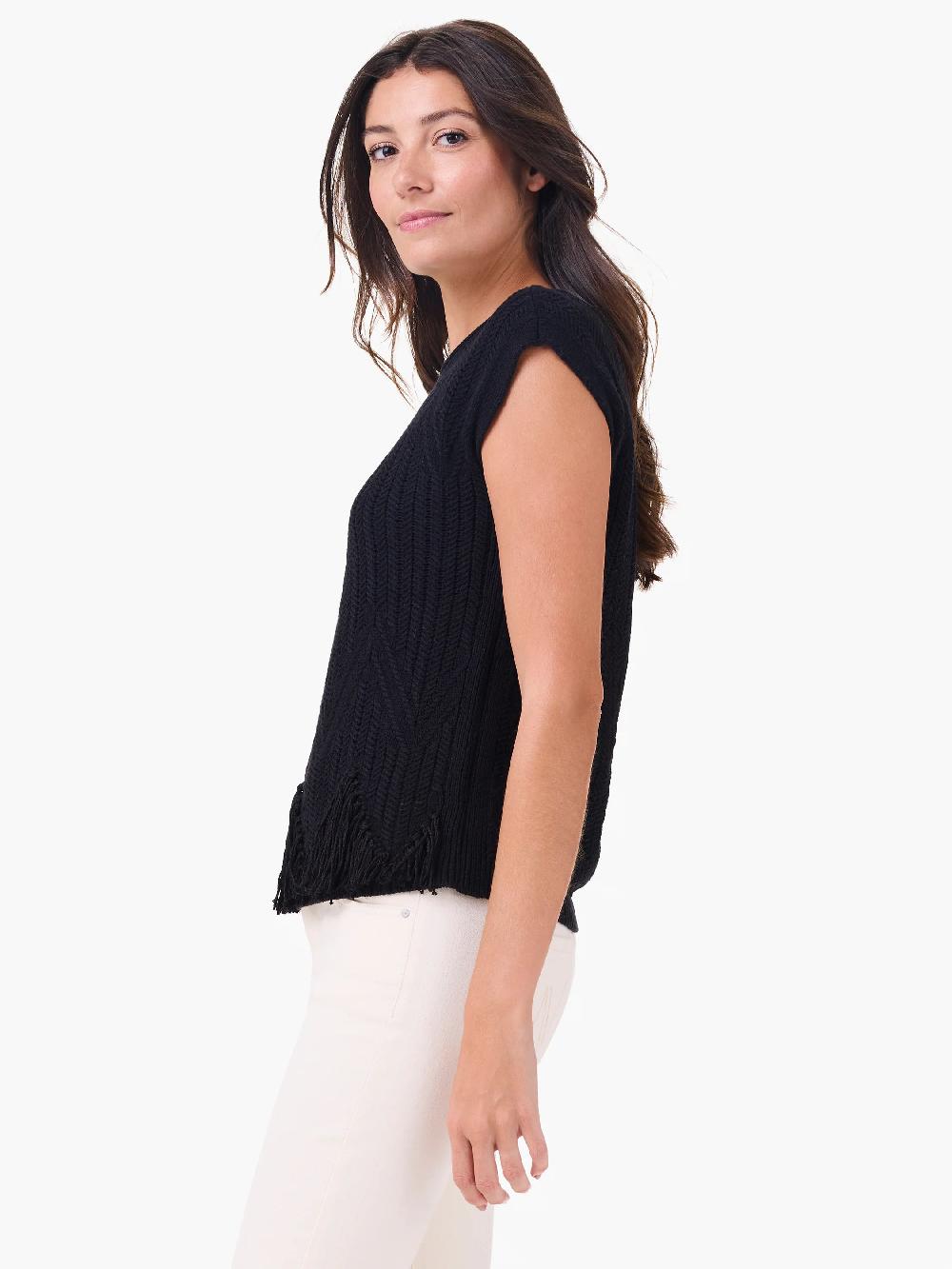 Nic Zoe Textured Swing Sweater
