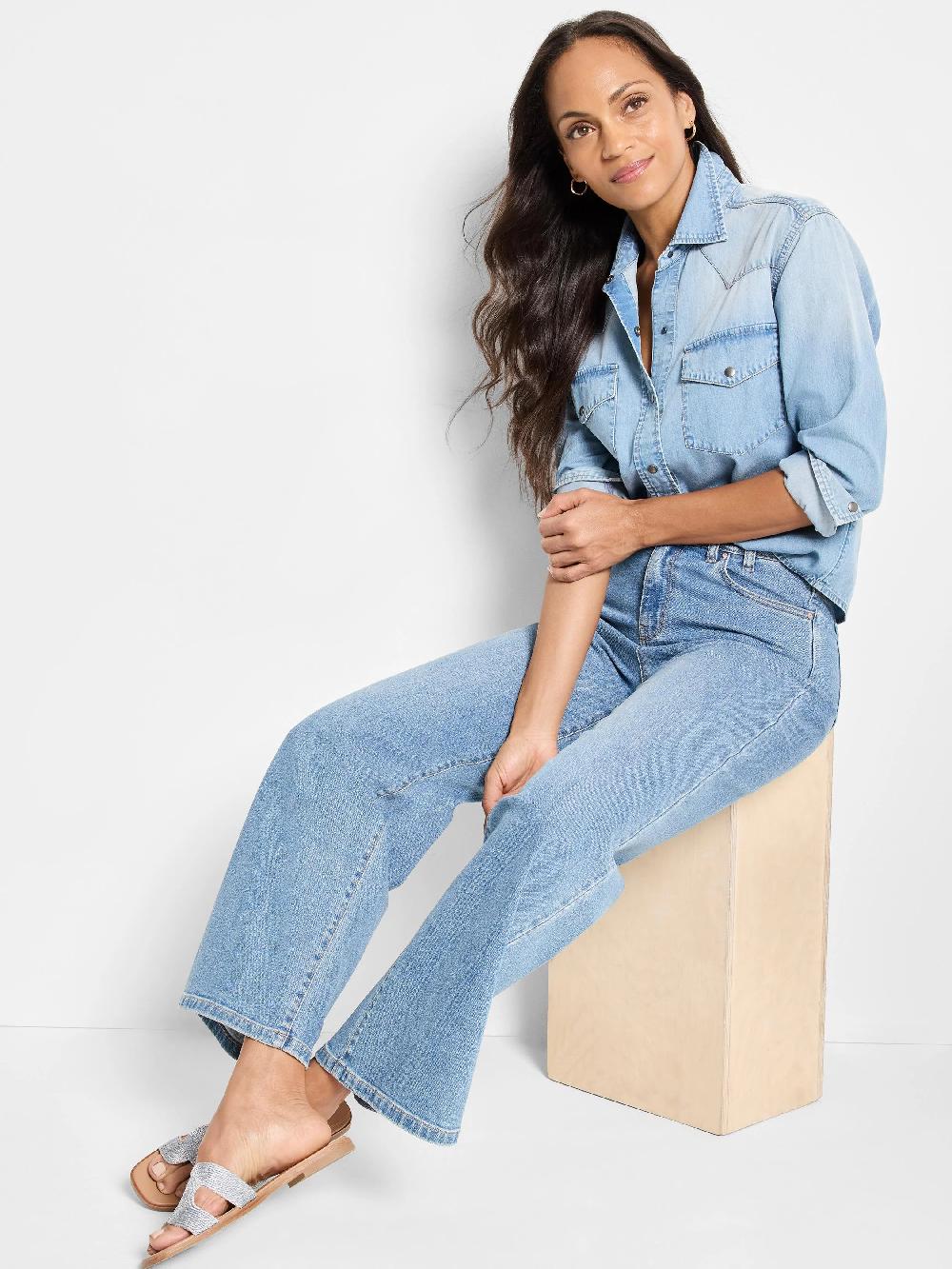 Nic Zoe The Western Denim Shirt