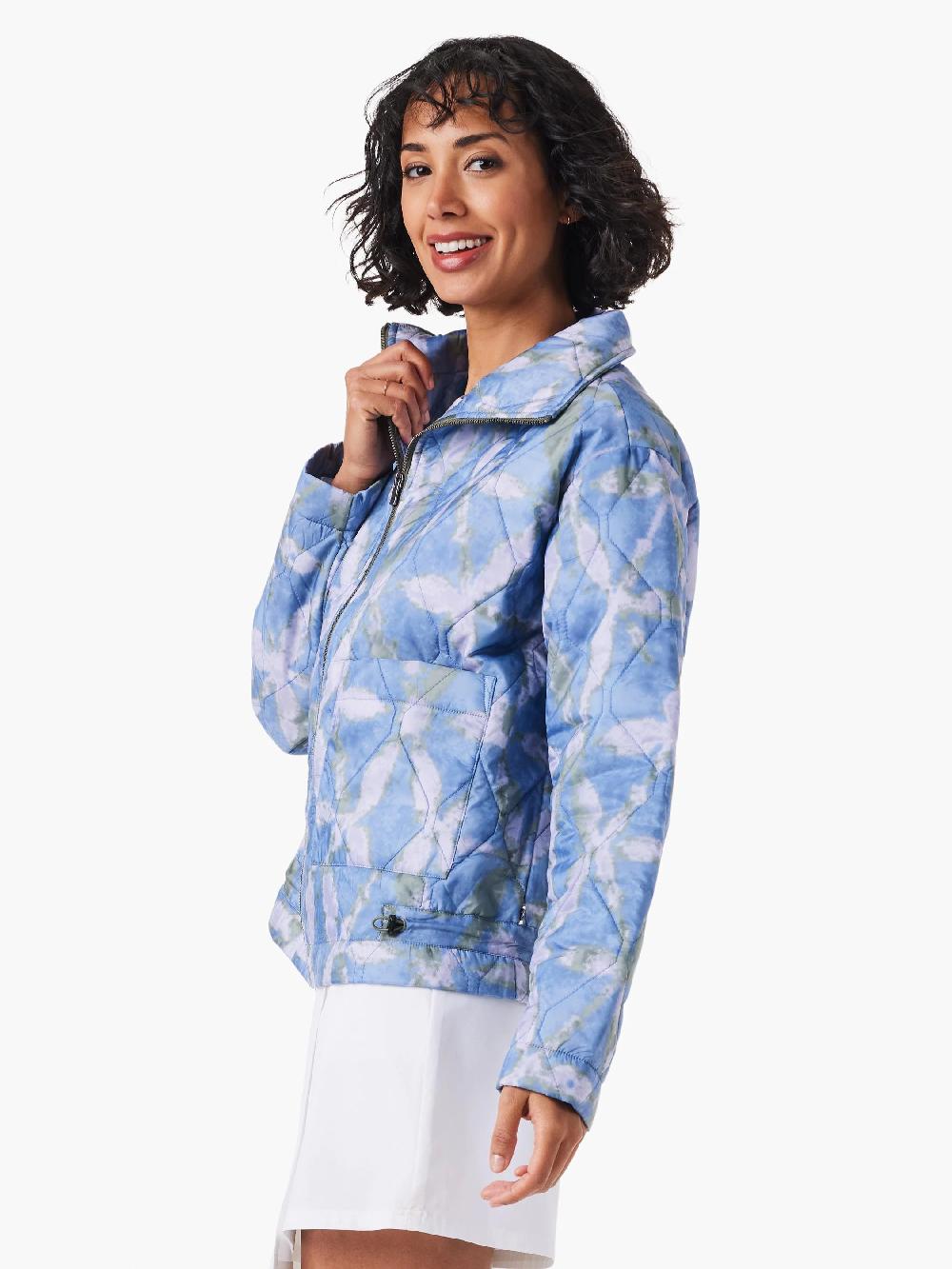 Nic Zoe Throw On Quilted Puffer Jacket