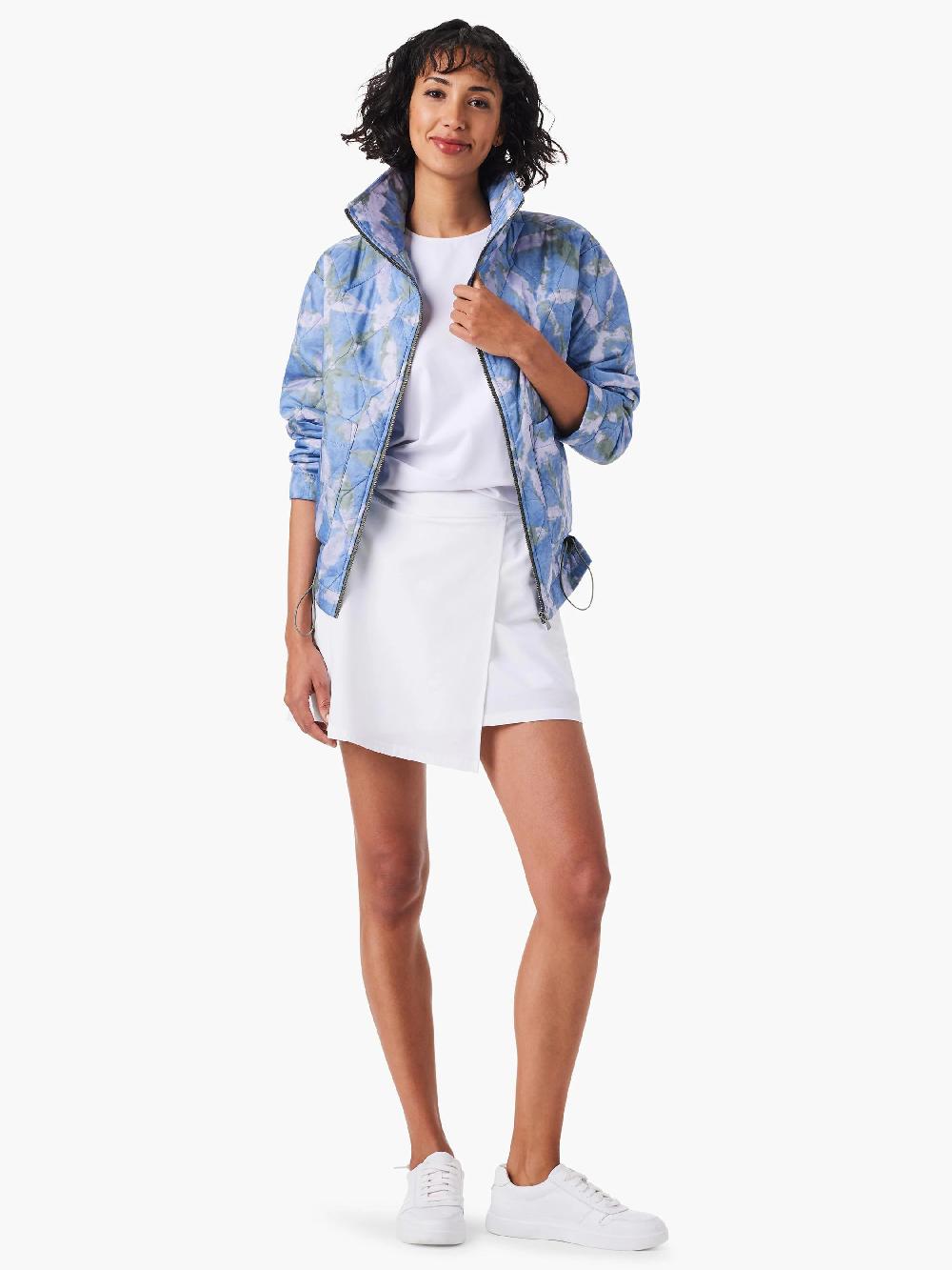 Nic Zoe Throw On Quilted Puffer Jacket
