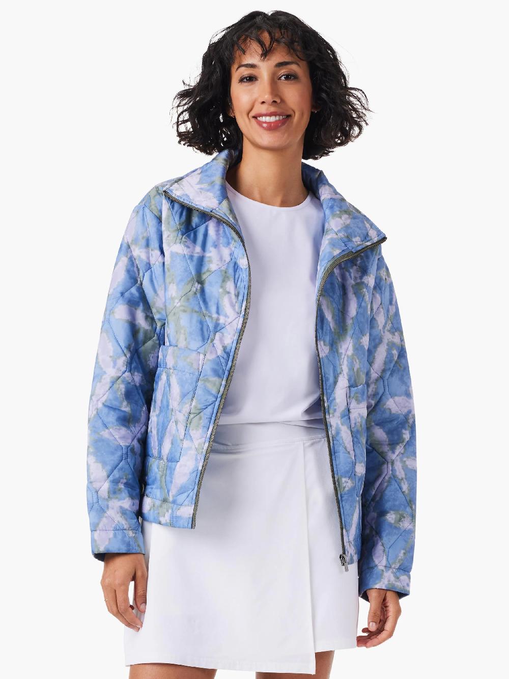 nic zoe Throw On Quilted Puffer Jacket