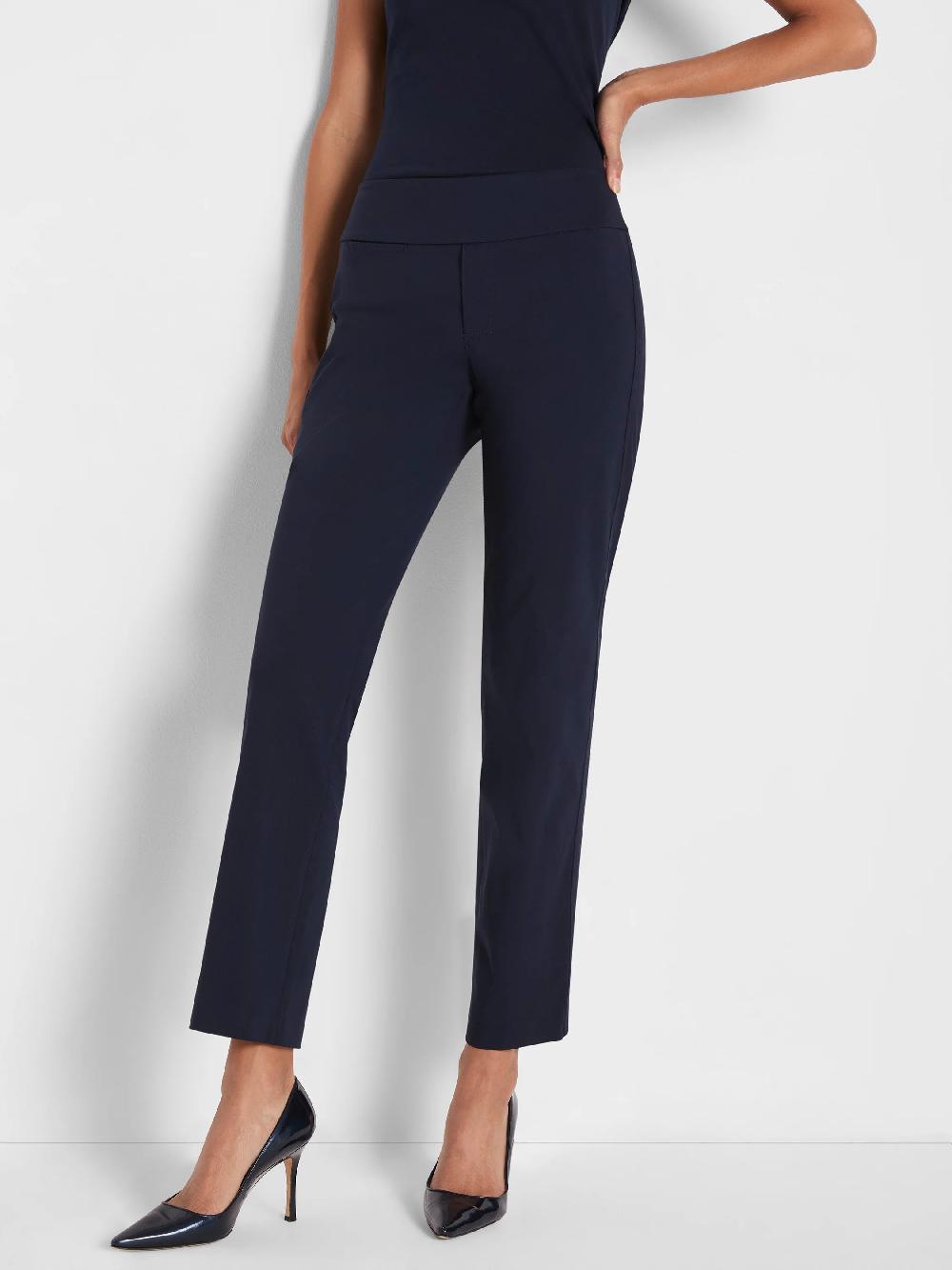 Nic Zoe Wonderstretch Pocket Straight Leg Pant