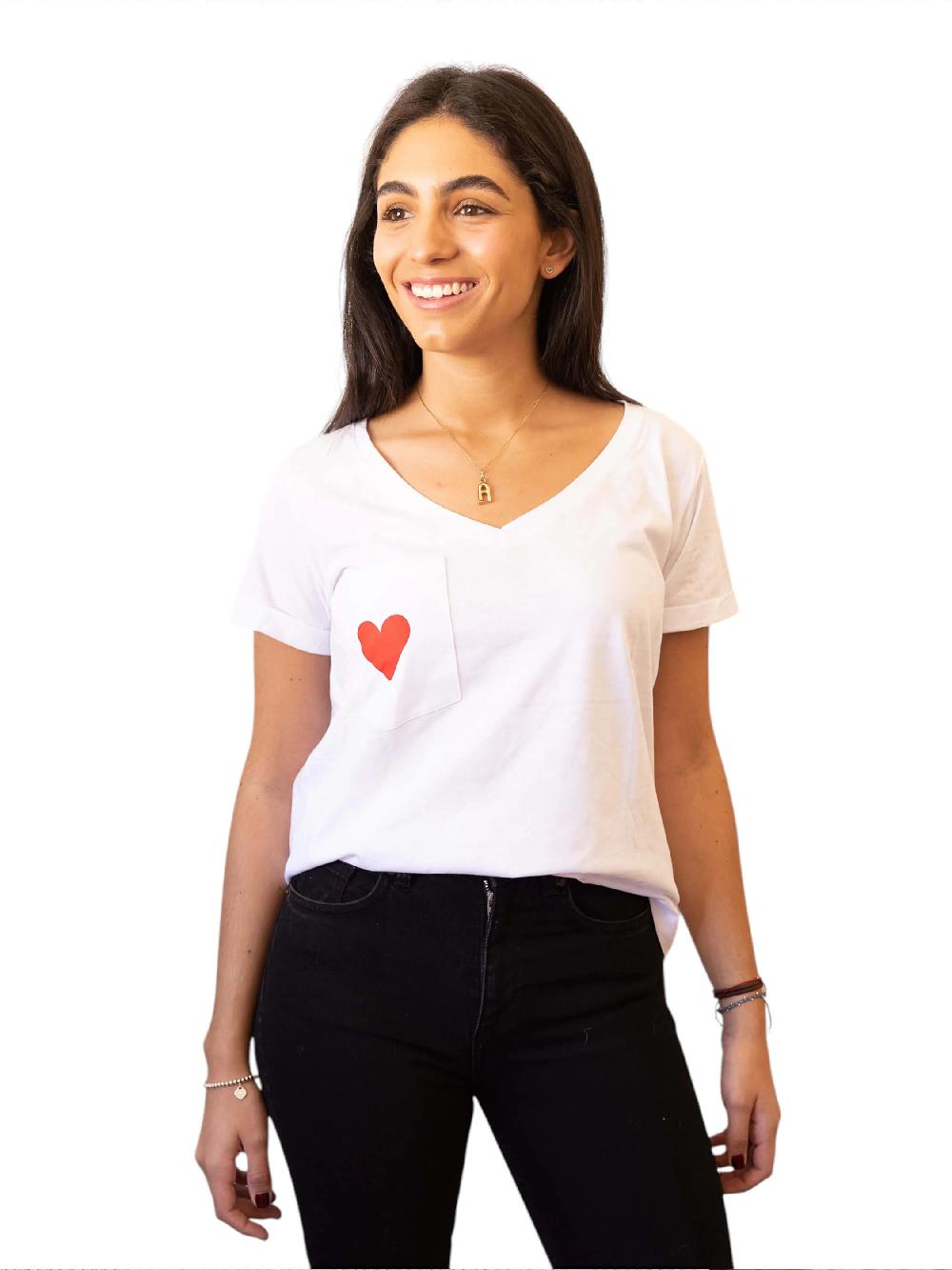 Nic Zoe Yapa Melinda Heart T-Shirt