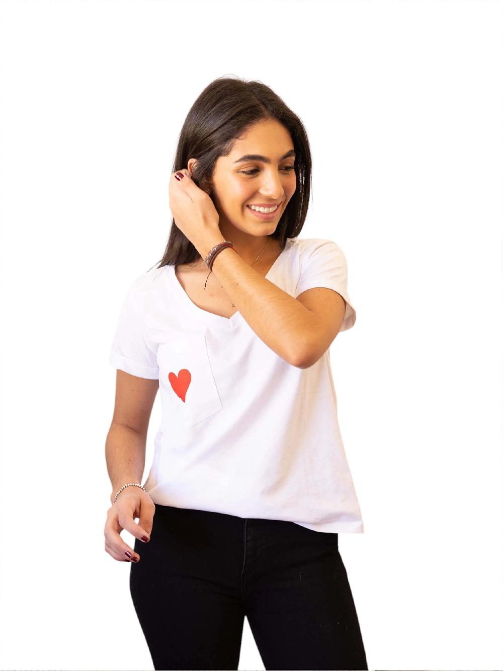 Nic Zoe Yapa Melinda Heart T-Shirt