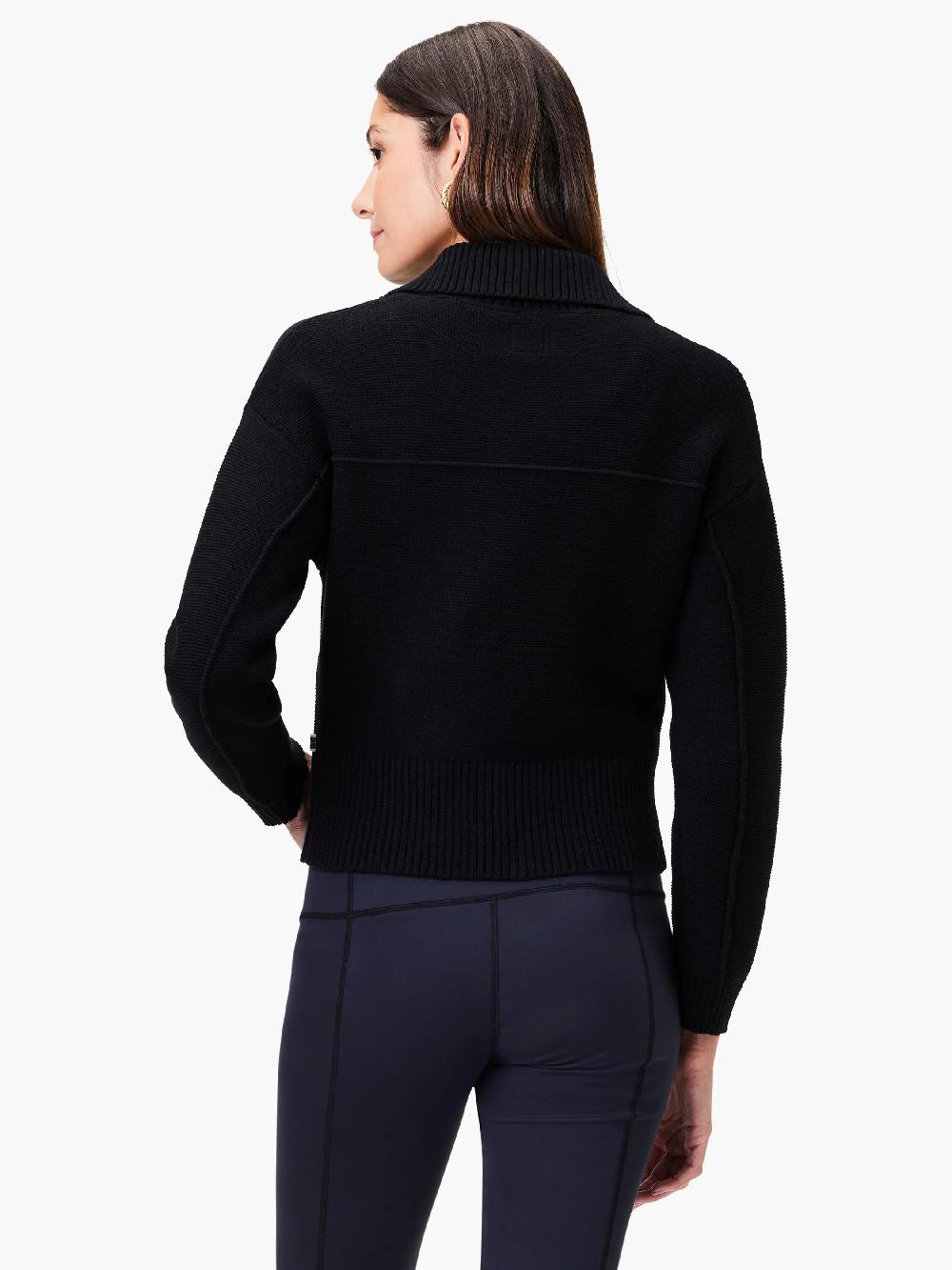 Nic Zoe Zip Front Sweater Jacket
