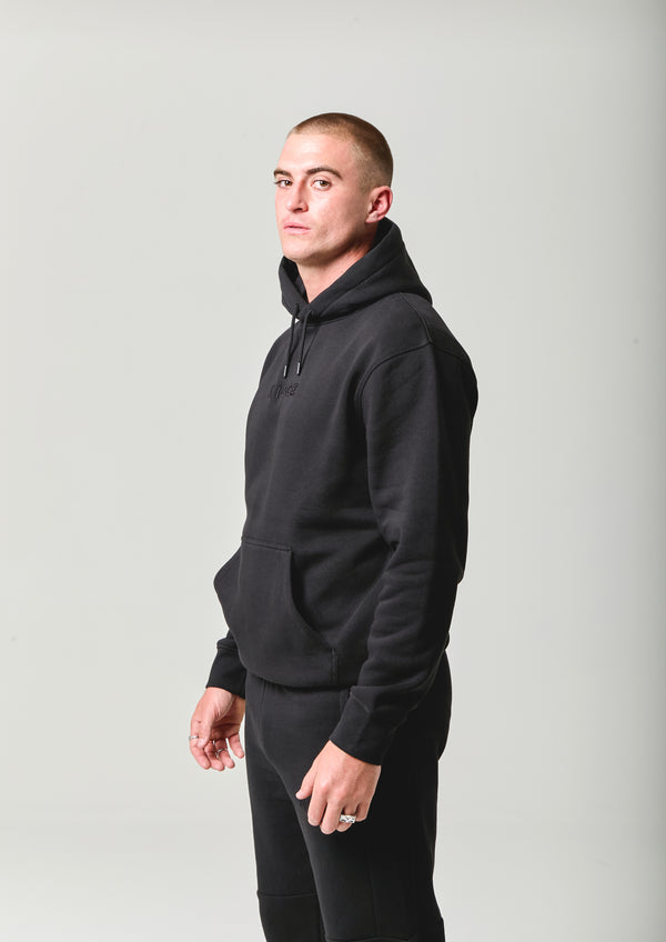 Nicce NICCE Mens Mini Mercury Hoodie & Jogger Tracksuit Set Black