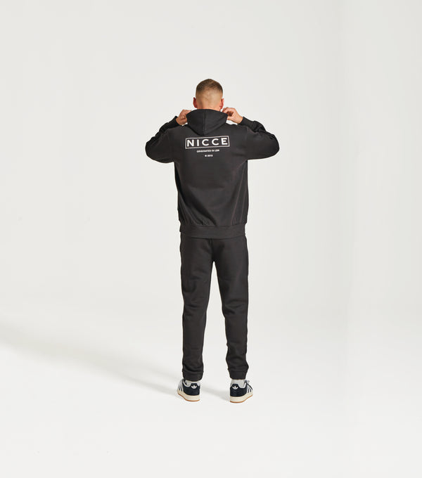 Nicce NICCE Mens OG-13 Hoodie & Jogger Tracksuit Set Black