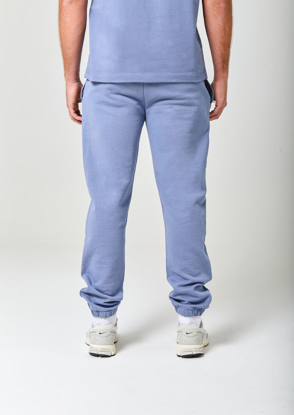 Nicce NICCE Mens Script Essential Joggers Element Blue