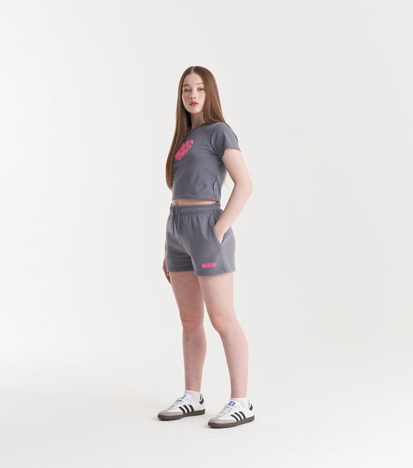 Nicce NICCE Girls Heart Baby T-Shirt Grey