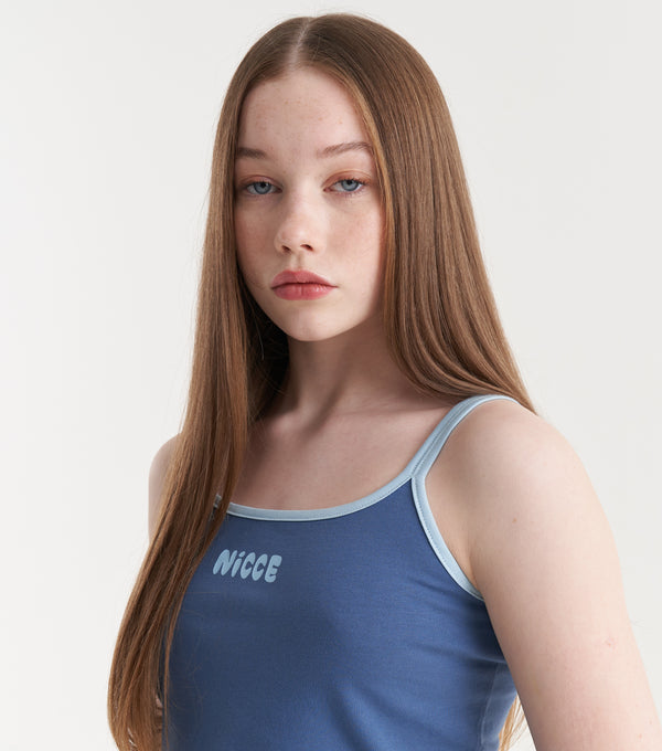 Nicce NICCE Girls Sapphire Cropped Vest Blue