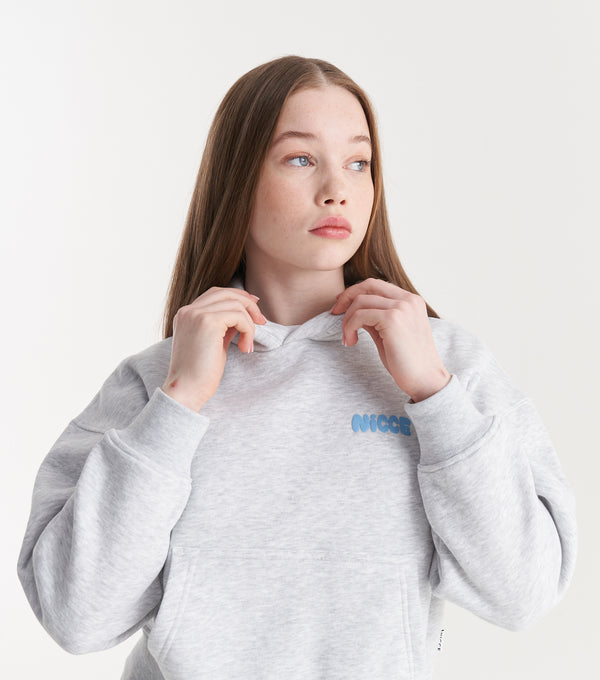 Nicce NICCE Girls Sapphire Hoodie Grey