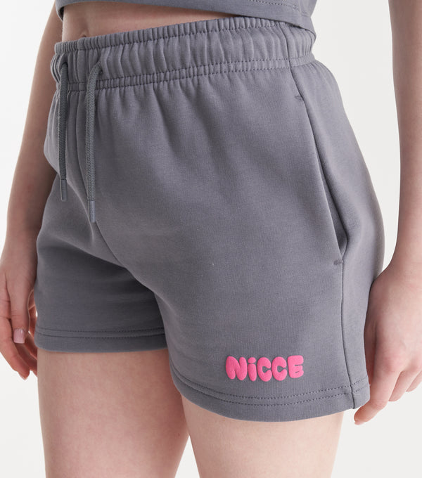 Nicce NICCE Girls Sapphire Shorts Grey