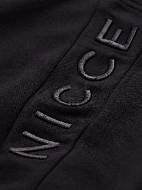 Nicce NICCE Juniors Mercury Fleece Shorts Black
