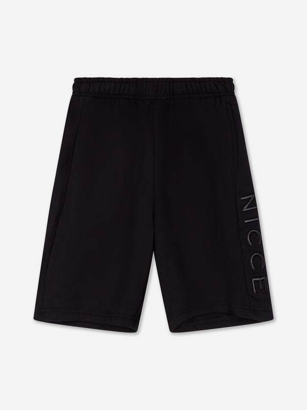 nicce NICCE Juniors Mercury Fleece Shorts Black